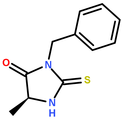 4-IMIDAZOLIDINONE, 5-METHYL-3-(PHENYLMETHYL)-2-THIOXO-, (5S)-