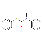 CARBAMOTHIOIC ACID, METHYLPHENYL-, S-PHENYL ESTER