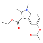 Ethyl 5-acetoxy-1,2-dimethyl-1H-indole-3-carboxylate