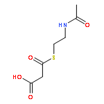 Propanoic acid, 3-[[2-(acetylamino)ethyl]thio]-3-oxo-