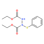 1,2-Hydrazinedicarboxylic acid, 1-(phenylthio)-, diethyl ester