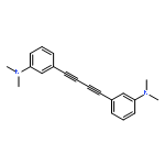 Benzenamine, 3,3'-(1,3-butadiyne-1,4-diyl)bis[N,N-dimethyl-