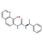 UREA, N-(8-HYDROXY-7-QUINOLINYL)-N'-[(1S)-1-PHENYLETHYL]-