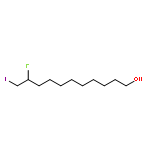 1-UNDECANOL, 10-FLUORO-11-IODO-