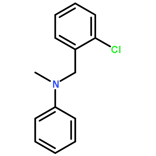 BENZENEMETHANAMINE, 2-CHLORO-N-METHYL-N-PHENYL-