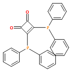 3-Cyclobutene-1,2-dione, 3,4-bis(diphenylphosphino)-