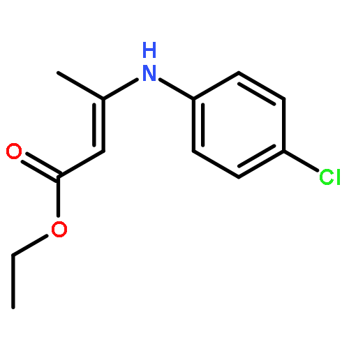 Ethyl (z)-3-(4-chloroanilino)but-2-enoate