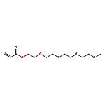 2-Propenoic acid, 3,6,9,12-tetraoxatridec-1-yl ester