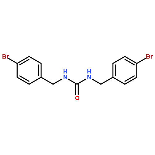 UREA, N,N'-BIS[(4-BROMOPHENYL)METHYL]-