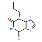 3-Propyl-1H-purine-2,6(3H,9H)-dione