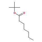 HEPTANOIC ACID, 1,1-DIMETHYLETHYL ESTER