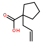 Cyclopentanecarboxylicacid, 1-(2-propen-1-yl)-