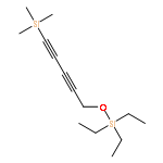 Silane, triethyl[[5-(trimethylsilyl)-2,4-pentadiynyl]oxy]-