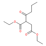 Butanedioic acid,2-(1-oxobutyl)-, 1,4-diethyl ester