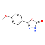 5-(4-methoxyphenyl)-3h-1,3,4-oxadiazol-2-one