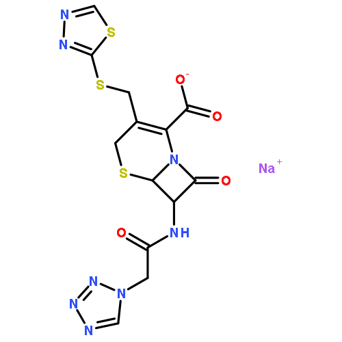 SODIUM;(6R,7R)-8-OXO-7-[[2-(TETRAZOL-1-YL)ACETYL]AMINO]-3-(1,3,4-THIADIAZOL-2-YLSULFANYLMETHYL)-5-THIA-1-AZABICYCLO[4.2.0]OCT-2-ENE-2-CARBOXYLATE