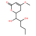 2-(1,2-DIHYDROXYPENTYL)-4-METHOXY-2,3-DIHYDROPYRAN-6-ONE