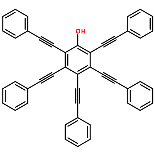 PHENOL, PENTAKIS(PHENYLETHYNYL)-