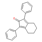 2H-Inden-2-one, 4,5,6,7-tetrahydro-1,3-diphenyl-