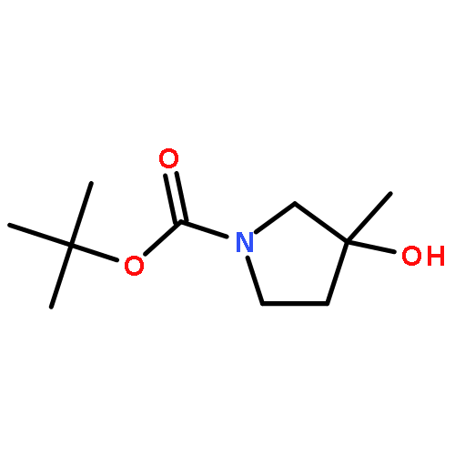 tert-Butyl 3-hydroxy-3-methylpyrrolidine-1-carboxylate