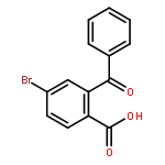 Benzoic acid, 2-benzoyl-4-bromo-