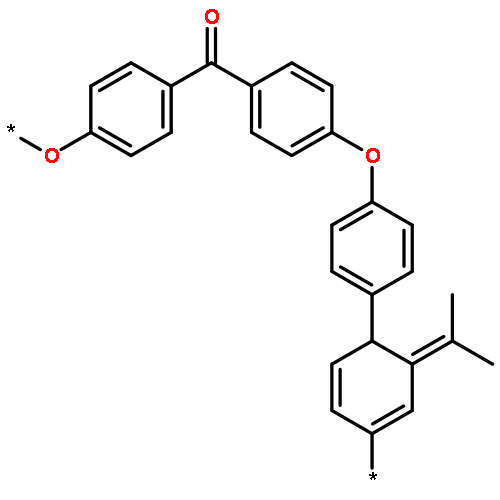 Poly[oxy-1,4-phenylenecarbonyl-1,4-phenyleneoxy-1,4-phenylene(1-met
hylethylidene)-1,4-phenylene]