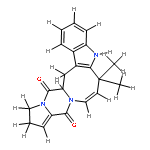 1,20-Dehydro[[12, 13-dehydroprolyl-2-(1,1-diemthylallyl)tryptophyl]diketopiperazine]