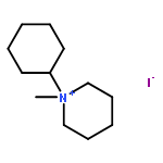 Piperidinium,1-cyclohexyl-1-methyl-, iodide (1:1)