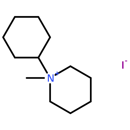 Piperidinium,1-cyclohexyl-1-methyl-, iodide (1:1)