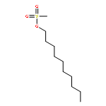 Methanesulfonic acid,decyl ester