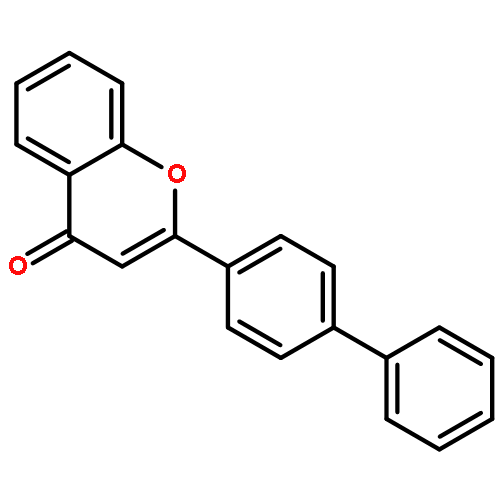 2-(4-PHENYLPHENYL)CHROMEN-4-ONE