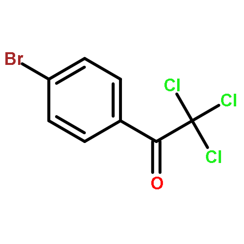 1-(4-bromo-phenyl)-2,2,2-trichloro-ethanone