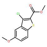 METHYL 3-CHLORO-5-METHOXY-1-BENZOTHIOPHENE-2-CARBOXYLATE