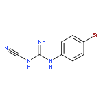 Guanidine, N-(4-bromophenyl)-N'-cyano-