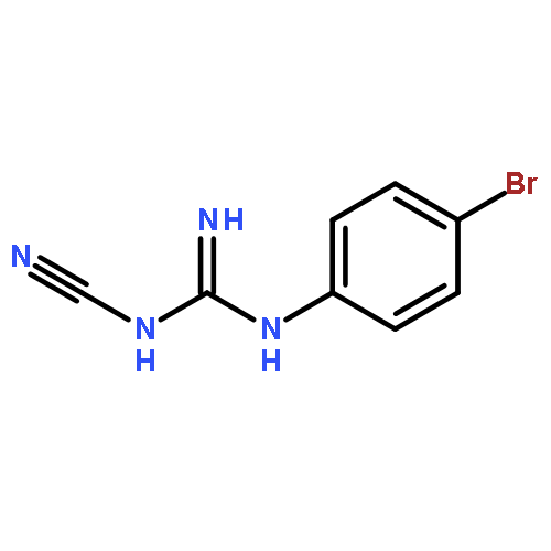 Guanidine, N-(4-bromophenyl)-N'-cyano-