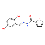 2-FURANCARBOXYLIC ACID, [(2,5-DIHYDROXYPHENYL)METHYLENE]HYDRAZIDE