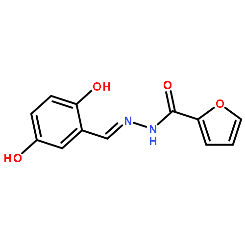 2-FURANCARBOXYLIC ACID, [(2,5-DIHYDROXYPHENYL)METHYLENE]HYDRAZIDE