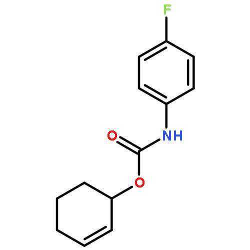 CARBAMIC ACID, (4-FLUOROPHENYL)-, 2-CYCLOHEXEN-1-YL ESTER