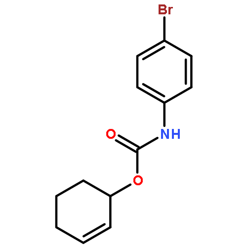 Carbamic acid, (4-bromophenyl)-, 2-cyclohexen-1-yl ester