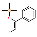 Silane, [(2-fluoro-1-phenylethenyl)oxy]trimethyl-