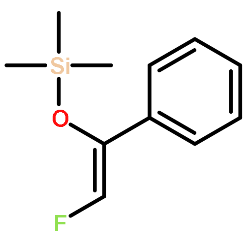 Silane, [(2-fluoro-1-phenylethenyl)oxy]trimethyl-