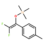 SILANE, [[2,2-DIFLUORO-1-(4-METHYLPHENYL)ETHENYL]OXY]TRIMETHYL-