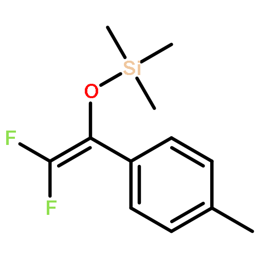 SILANE, [[2,2-DIFLUORO-1-(4-METHYLPHENYL)ETHENYL]OXY]TRIMETHYL-