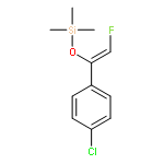 Silane, [[1-(4-chlorophenyl)-2-fluoroethenyl]oxy]trimethyl-