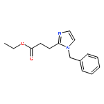 1H-IMIDAZOLE-2-PROPANOIC ACID, 1-(PHENYLMETHYL)-, ETHYL ESTER