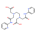 Glycine, N,N'-1,2-ethanediylbis[N-[2-oxo-2-(2-pyridinylamino)ethyl]-