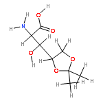 4,5-O-Isopropylidene-(2R,3R,4R)-2-Amino-3,4,5-trihydroxypentanoic acid