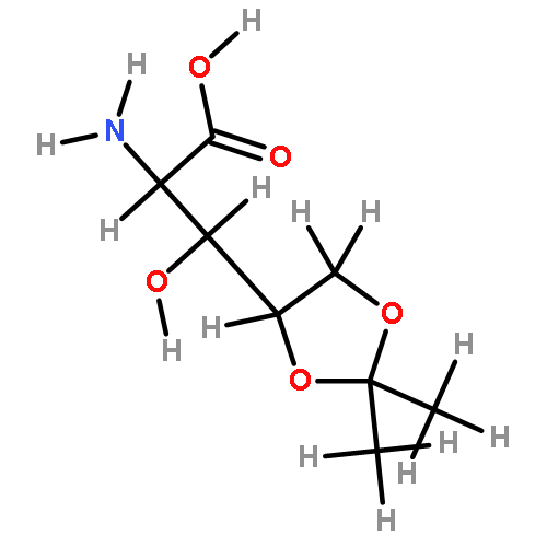 4,5-O-Isopropylidene-(2R,3R,4R)-2-Amino-3,4,5-trihydroxypentanoic acid