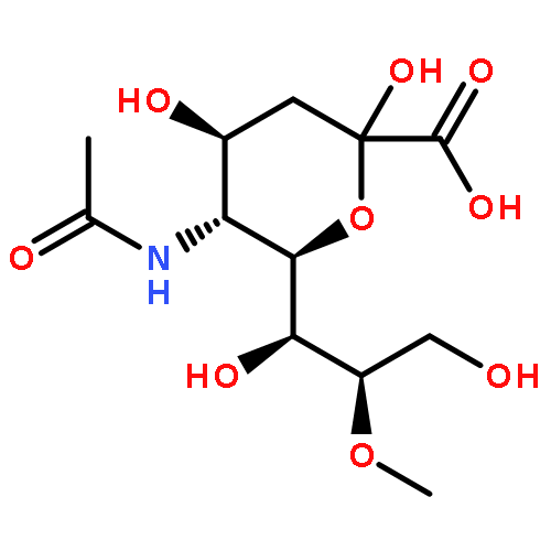 Neuraminic acid, N-acetyl-8-O-methyl-