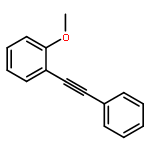 1-Methoxy-2-(phenylethynyl)benzene
